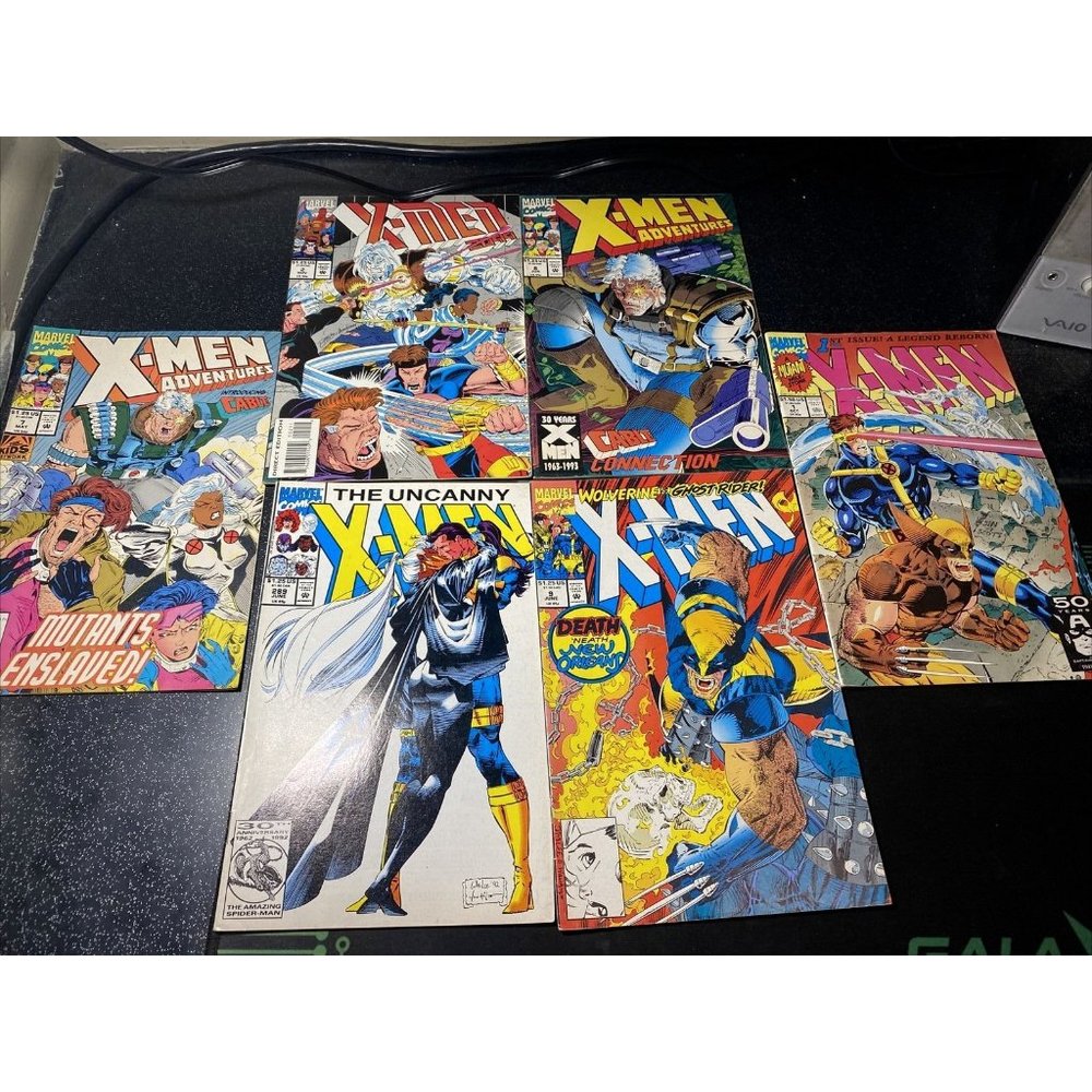 X-Men Various Vintage Comic Book Lot of 6